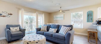 Second floor condo with shared pool, high-speed WiFi, and private washer&dryer