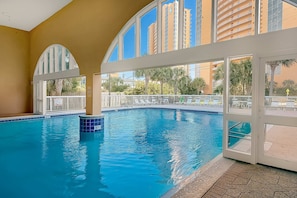 Pool - Charming oceanfront condo w/ Gulf view, shared pools & hot tub, & beach access (Panama City Beach)