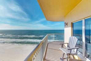 Property grounds - Beach-view, high-rise condo with pool - central location (Panama City Beach)