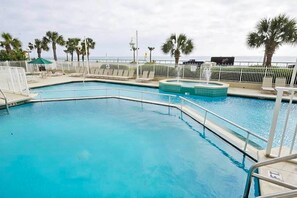 Pool - Majestic Sun A307 | Beachfront Condo, Gulf Views! (Miramar Beach)