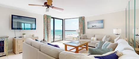 Televisión, oficina