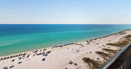 One bedroom condo close to beach w ocean views and private balcony