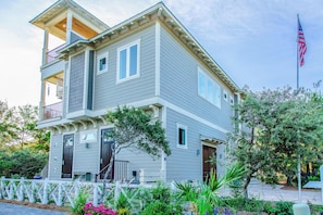 Exterior - Seaside home w/ WiFi, ocean views, shared pool, & plenty of room (Inlet Beach)