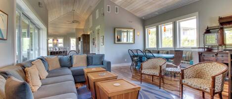 TV, DVD player, escritórios