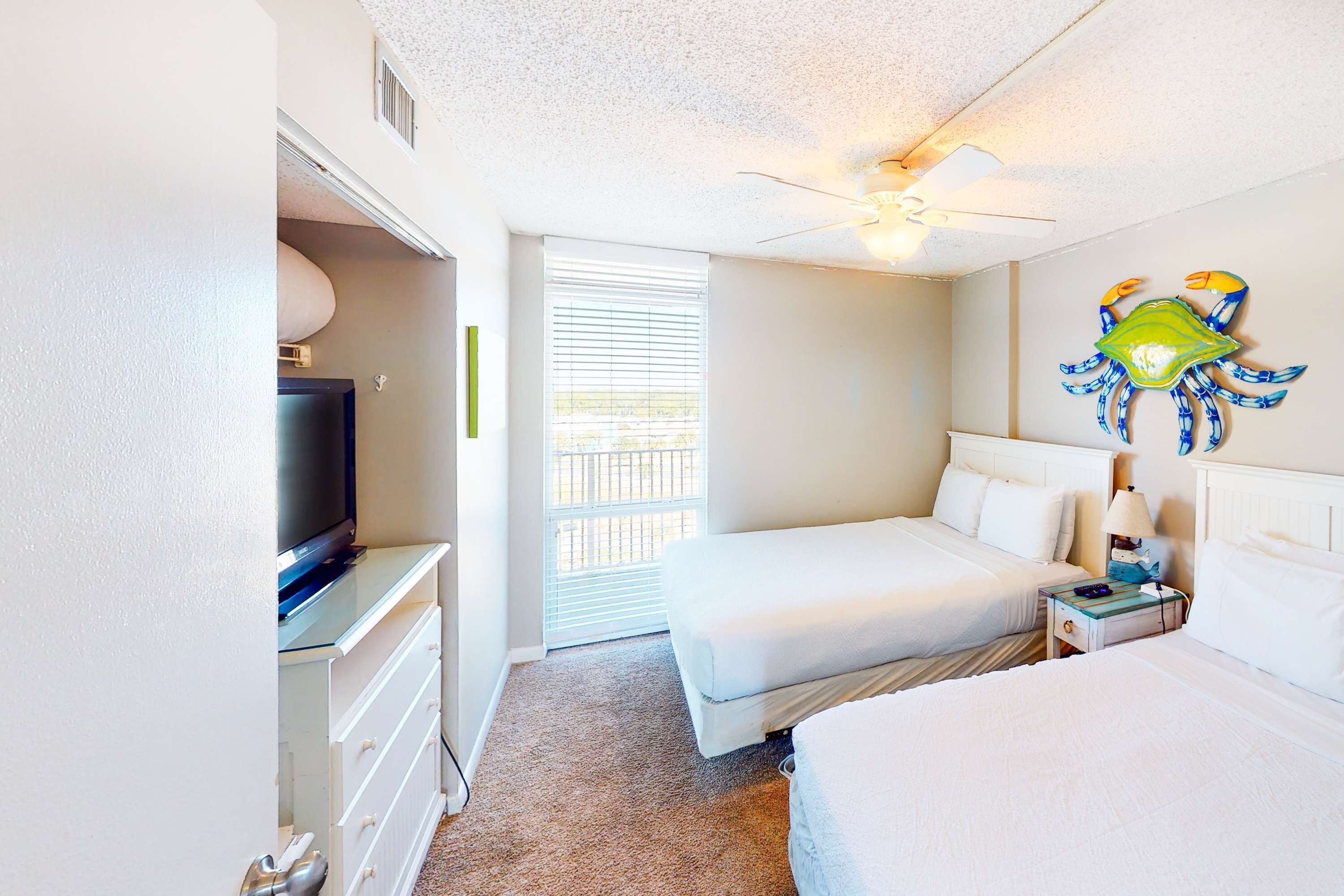 2 dormitorios, tabla de planchar con plancha, wifi y ropa de cama