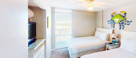 2 habitaciones, tabla de planchar con plancha, wifi y ropa de cama