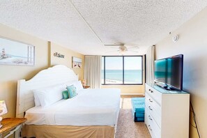 2 bedrooms, iron/ironing board, WiFi, bed sheets - Beachfront condo with unspoiled Gulf views, pool, & direct beach access (Panama City Beach)