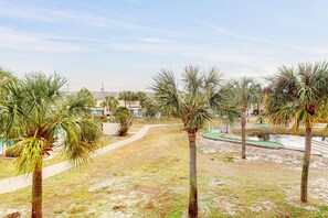 Property grounds - Gulf Highlands | Condo in Panama City Beach with pool, balcony, central AC, W/D (Panama City Beach)