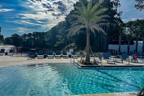 Pool - Beautiful gem at Bayou Village, golf cart, WiFi, & resort pools (Miramar Beach)