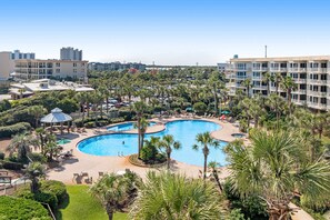 Pool - Fourth Floor Amazing Gulf Front Condo Fitness Center, Pools, Access to beach (Miramar Beach)