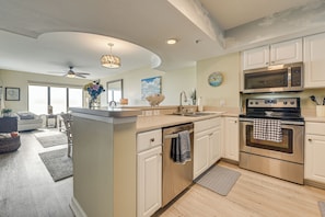 Interior - Ocean-view Condo Steps to Cherry Grove Beach! (North Myrtle Beach)