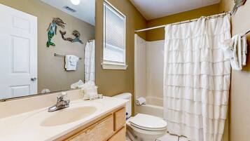 Shower, towels