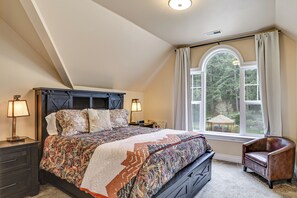 House (5 Bedrooms) | Interior - Hot Tub & Pond View! Private Friday Harbor Retreat (Friday Harbor)