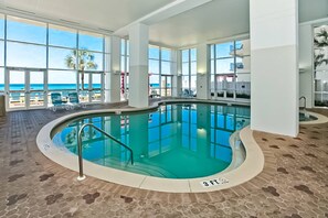 Pool - Beachfront condo on 10th floor w/shared pools (4), hot tub, tennis - great views (Panama City Beach)