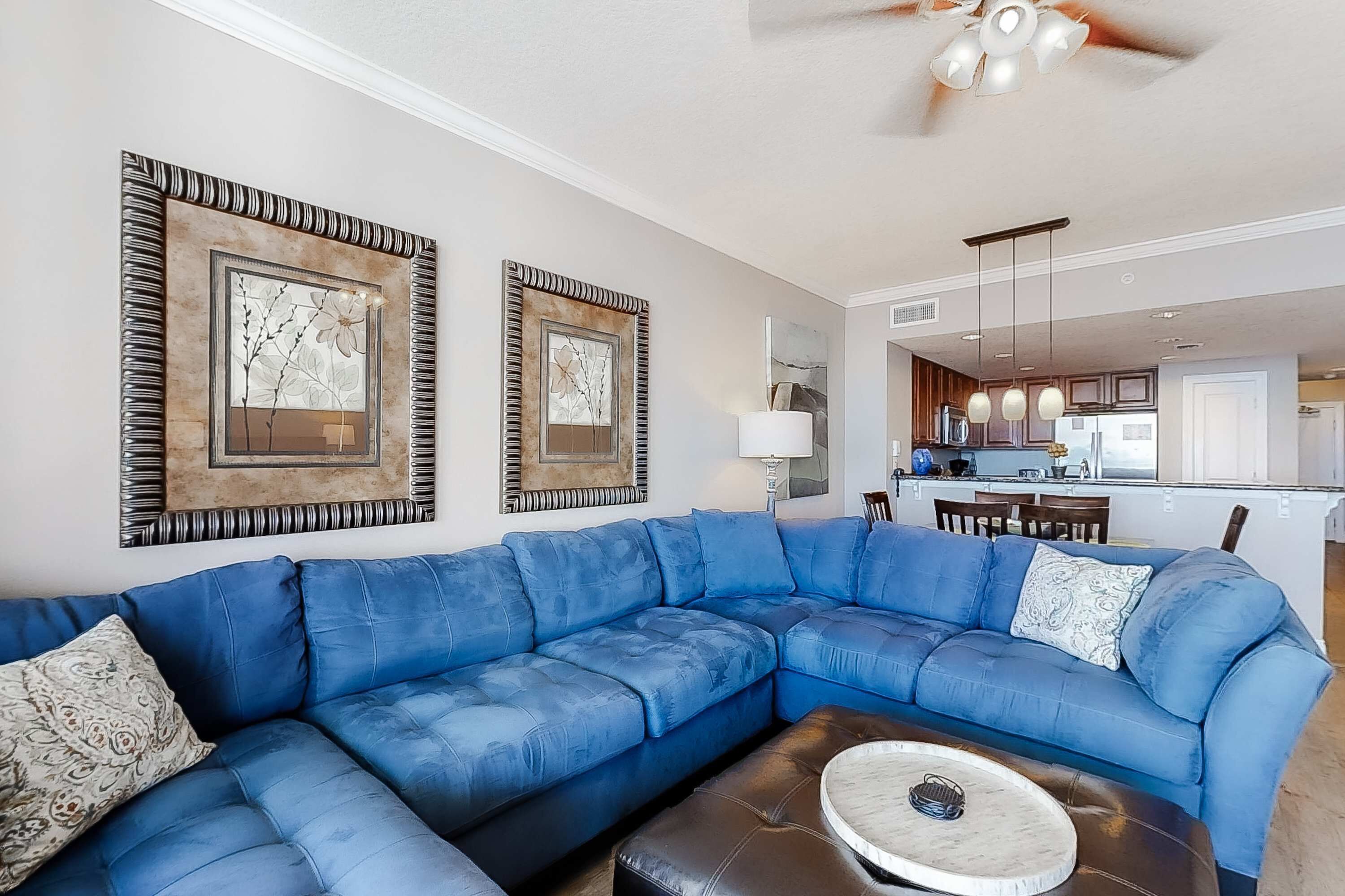 TV, DVD player, offices