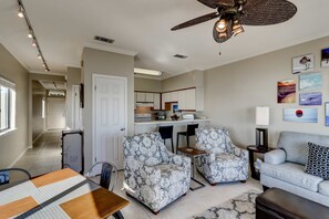 TV, DVD player, offices - Beachfront Corner Condo w/ Free WiFi, Stunning Gulf View, & a Shared Pool (Santa Rosa Beach)