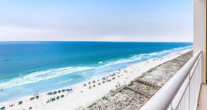 Spacious Gulf Front Condo with Private W/D and Shared Pool