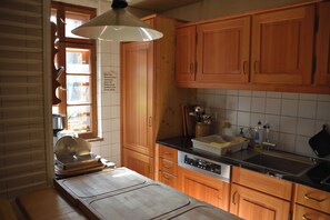 Kühlschrank, Ofen, Herdplatte, Geschirrspüler