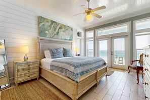 4 bedrooms, iron/ironing board, WiFi, bed sheets - Gorgeous gulf-front condo w/shared outdoor pool  - beach service included (Santa Rosa Beach)