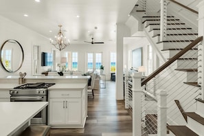 Interior - Spacious Gulf-front getaway with beach access, balcony views, a pool, & more (Panama City Beach)