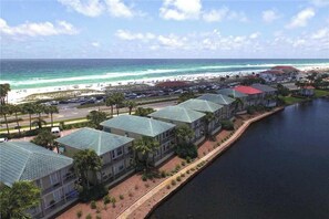 Exterior - Lakefront condo with WiFi, water&beach views, pool (Destin)