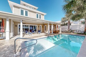 Pool - Crystal Beach Subdivision - Sea Glass Cottage (Destin)
