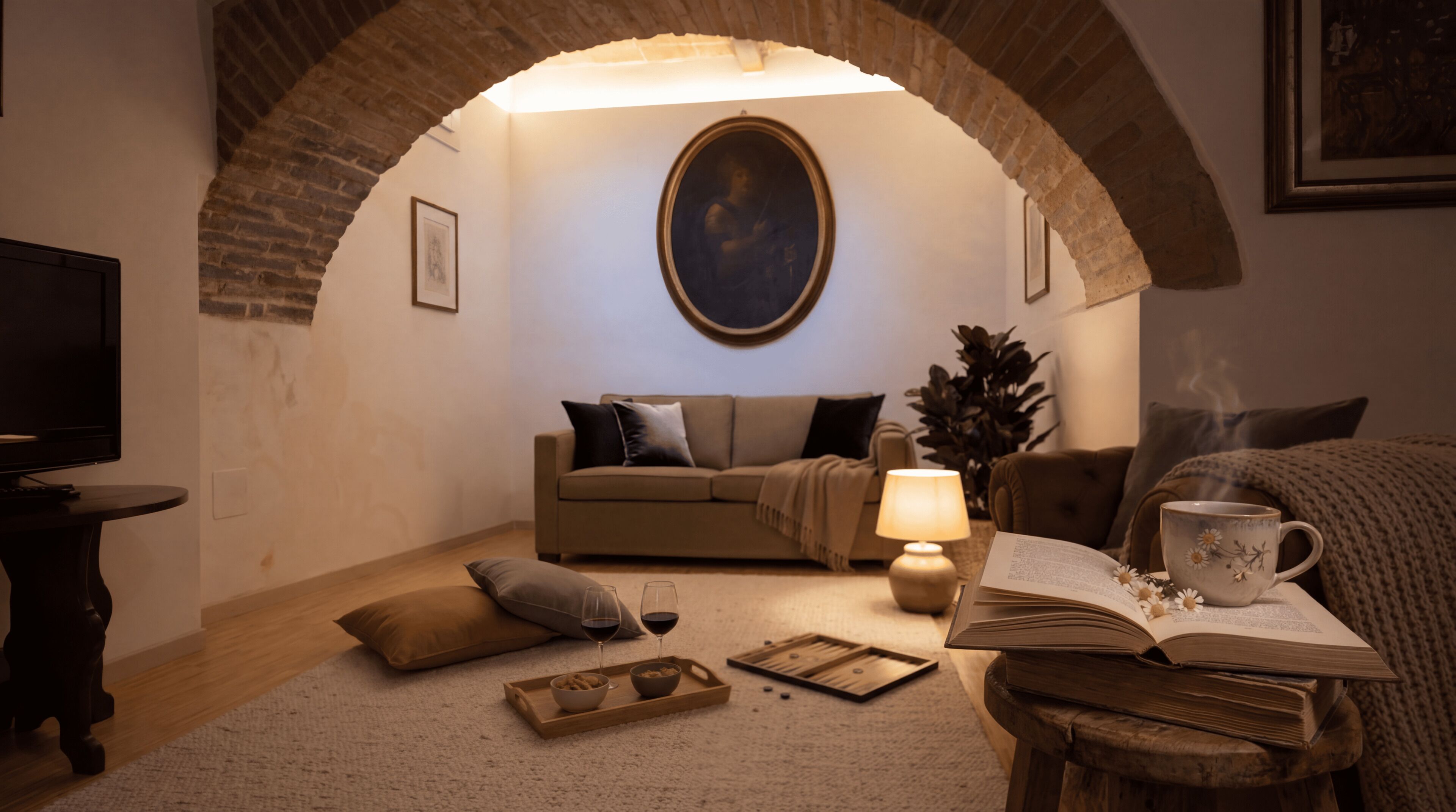 TV, books