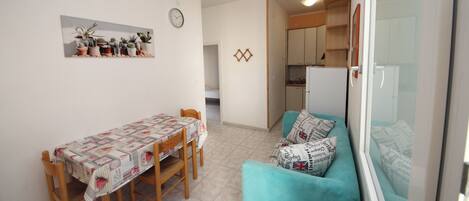 Appartement, 2 chambres, vue jardin | Salle de séjour