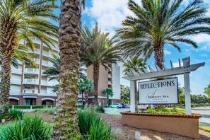 Exterior - 3rd-floor beach view condo with Pool, Hot tub, & private balcony (Panama City Beach)
