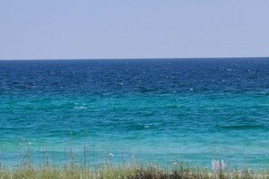 Beach - Classic dog-friendly bungalow with fenced yard, washer/dryer, full kitchen, AC (Panama City Beach)