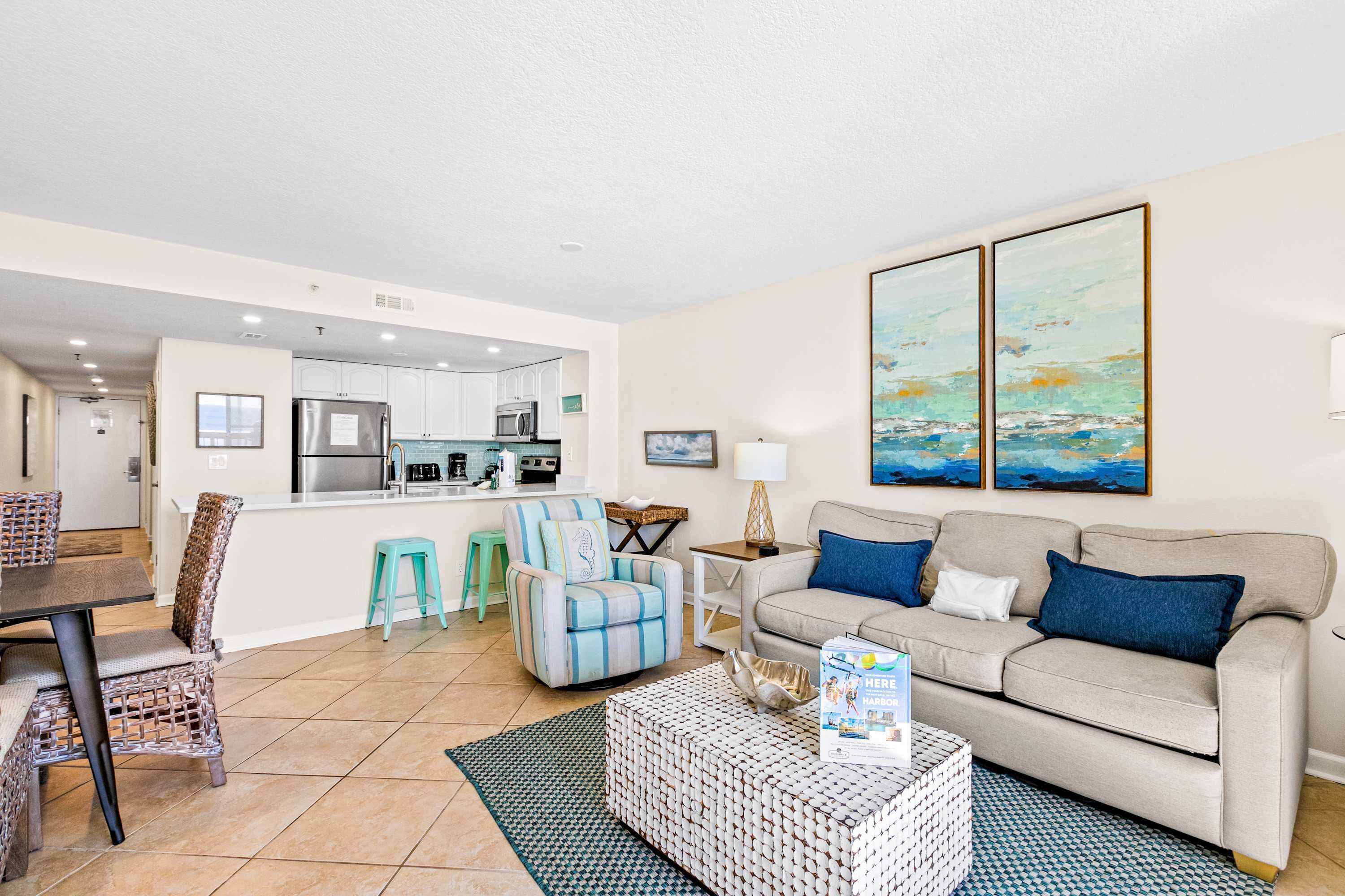 TV, DVD player, offices