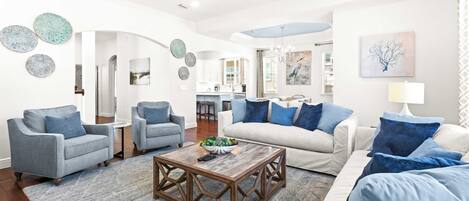 TV, DVD player, stereo, offices