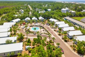 Exterior - Dog-friendly home with pool, patio, & washer&dryer (Santa Rosa Beach)