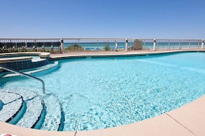 Pool - Spacious retreat in Panama City with beach access, sundeck, & pool/hot tub (Panama City Beach)