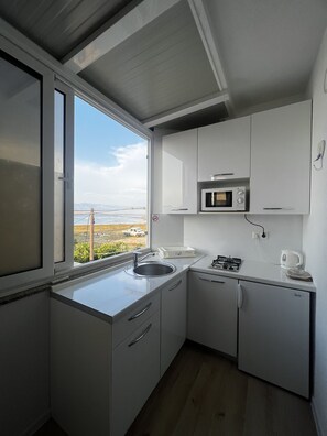 Fridge, microwave, coffee/tea maker, electric kettle - Apartment Lavaran 5 (Vir)