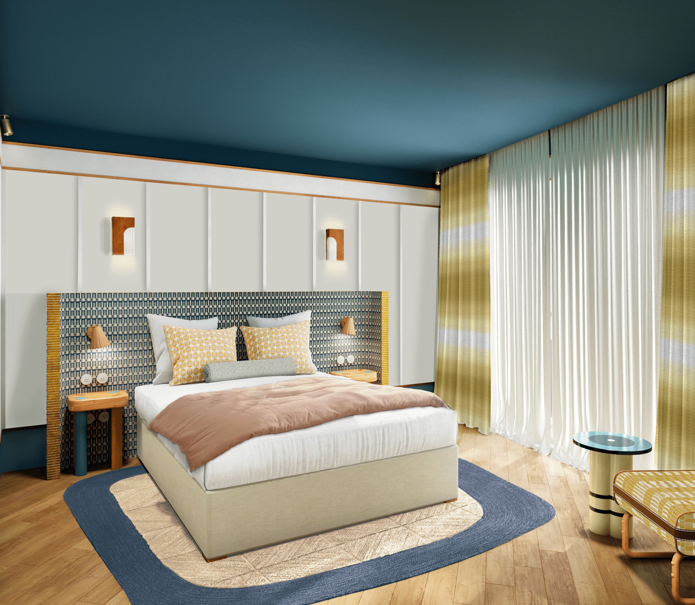 In-room safe, desk, soundproofing, iron/ironing board