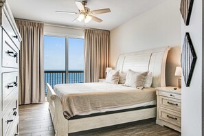 3 bedrooms, iron/ironing board, WiFi, bed sheets - Beachfront resort condo with Gulf view, pools & gym - walk to Pier Park (Panama City Beach)