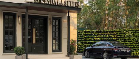 DĂ©tail de lâextĂ©rieur