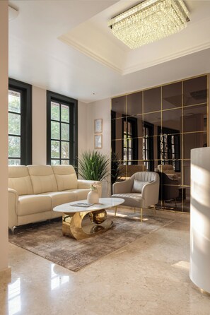 53-inch LED TV with digital channels - Grandala Suites - A Boutique Hotel  (Kanayannur)