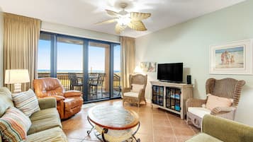 TV, DVD player, offices