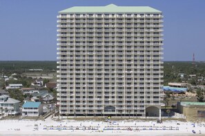 Exterior - Deluxe Condo Unit! Master BR on Gulf side, Double long Balcony & Guestroom (Panama City Beach)
