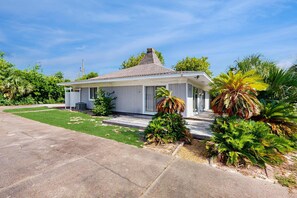 Exterior - Tranquil dog-friendly family home with Gulf view, steps to private beach access (Panama City Beach)