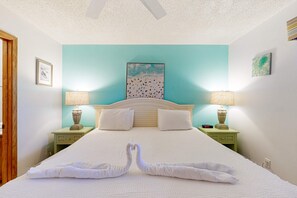 1 bedroom, iron/ironing board, WiFi - 1st floor gulf front condo with amazing views, charcoal grills - walk to the beach (Santa Rosa Beach)
