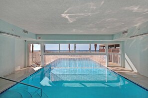 Pool - Exotic Emerald Coast condo with private deck, gulf view, pool & hot tub (Panama City Beach)