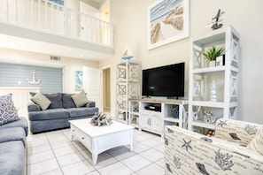 TV - Spacious home near beaches with backyard patio, private outdoor pool, W/D & AC (Santa Rosa Beach)