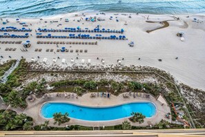 Pool - Gulf-view condo with pools & balcony - walk to Pier Park (Panama City Beach)
