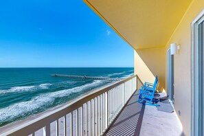 Property grounds - Tropical touches abound with balcony, pools, gym & beach access (Panama City Beach)