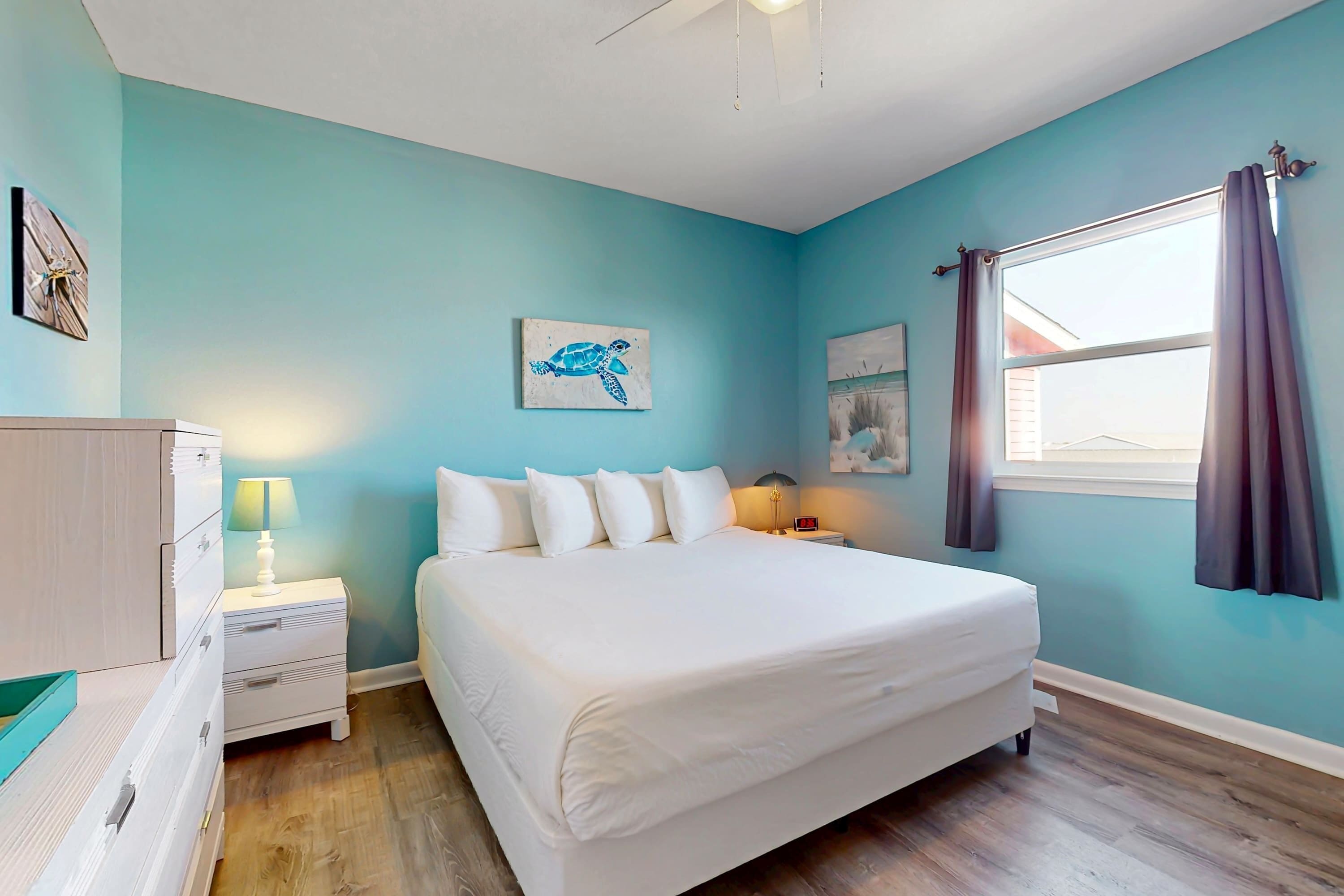 1 bedroom, iron/ironing board, travel crib, WiFi