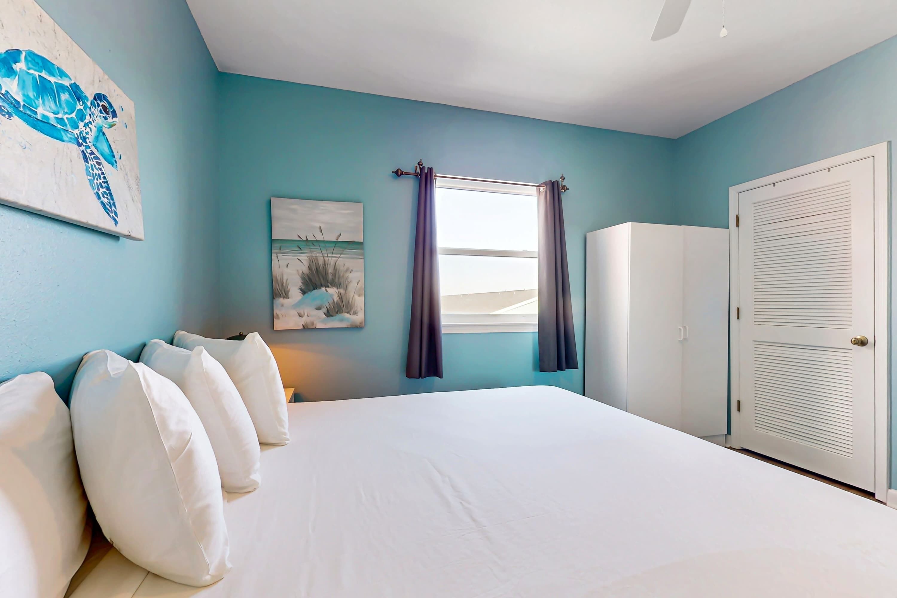 1 bedroom, iron/ironing board, travel crib, WiFi