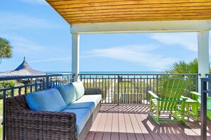 Property grounds - Beachfront home with pool, elevator, dog-friendly (St. George Island)